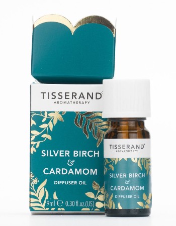 TISSERAND SILVER BIRCH & CARDAMOM DIFFUSER OIL 9ML