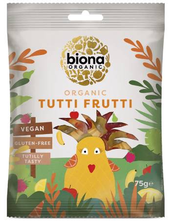 BIONA ORGANIC TUTTI FRUTTI 75G