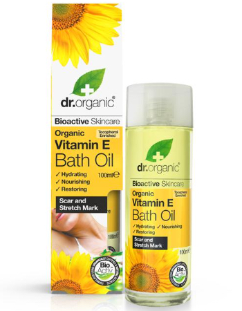 DR ORGANIC VITAMIN E BATH OIL 100ML