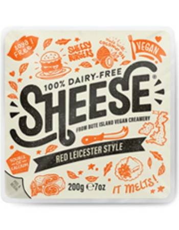 SHEESE BLOCK RED LEICESTER STYLE 200G