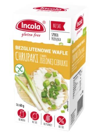 INCOLA GREEN ONION FLAVOUR CRACKERS 60G