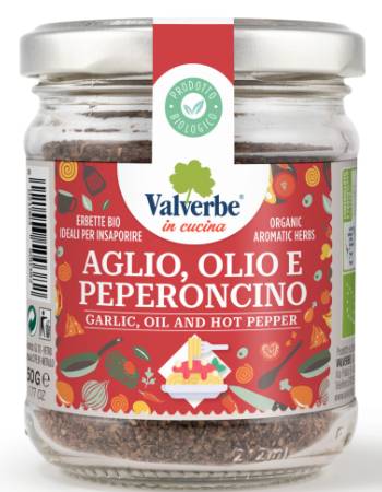 VALVERBE GARLIC OIL & CHILLI PEPPERS 50G