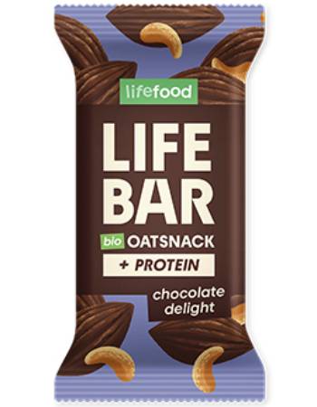 LIFEFOOD BIO OAT SNACK PROTEIN 40G | CHOCOLATE DELIGHT