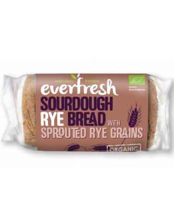 EVERFRESH RYE SOURDOUGH WITH SPROUTED RYE 400G