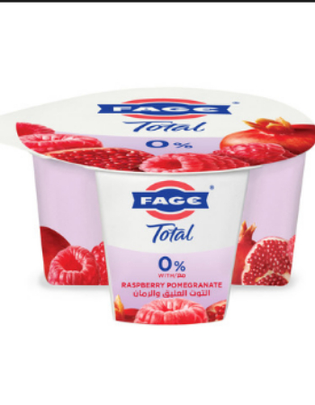 TOTAL 0% RASPBERRY & POMEGRANATE 170G