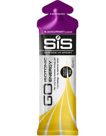 SIS GO ISOTONIC ENERGY GEL 60ML BLACKCURRANT