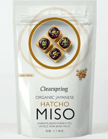 CLEARSPRING ORGANIC JAPANESE HATCHO MISO PASTE 300G