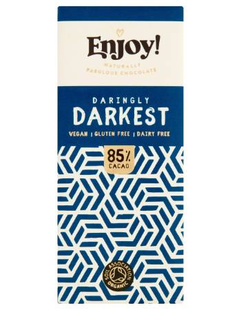 ENJOY! DARKEST 85% CACAO 35G