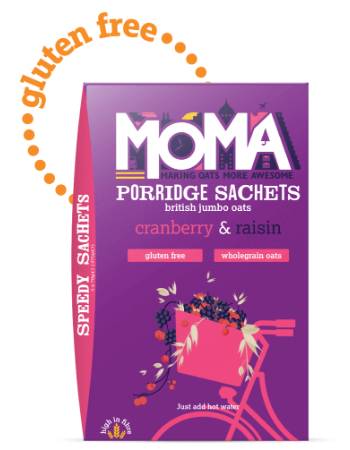 MOMA OATS  CRANBERRY & RAISIN (20 SACHETS)