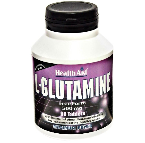 HEALTH AID L-GLUTAMINE 500MG