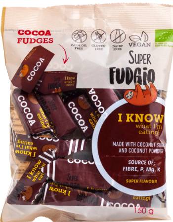 SUPER FUDGIO COCOA FUDGE 150G