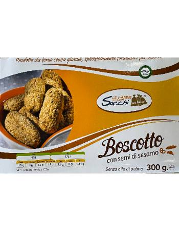 LE FARINE DEI NOSTRI SACCHI SESAME BISCUITS 300G