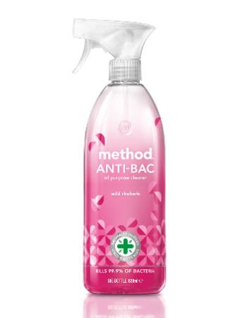 METHOD DAILY ANTI-BAC WILD RHUBARB 828ML