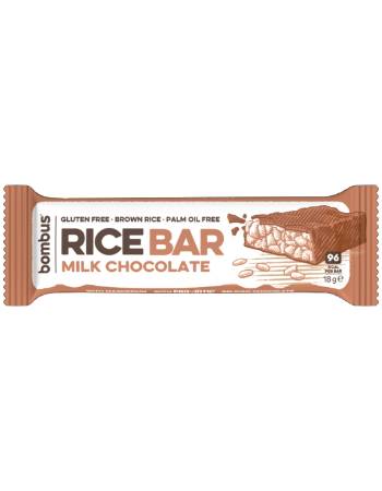 BOMBUS BROWN RICE MILK CHOCOLATE BAR 18G