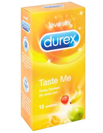 DUREX TASTE ME (PACKET OF 12)