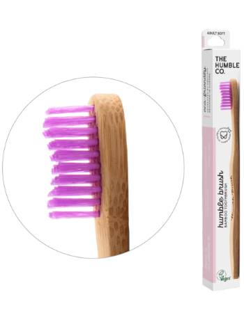 HUMBLE BRUSH ADULT (PURPLE) MEDIUM TOOTHBRUSH