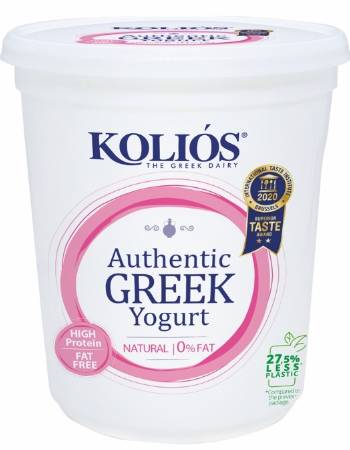 KOLIOS AUTHENTIC GREEK YOGURT 0% - 1KG