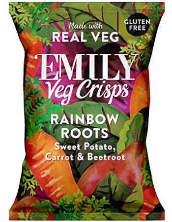 EMILY VEG CRISPS RAINBOW ROOTS 30G