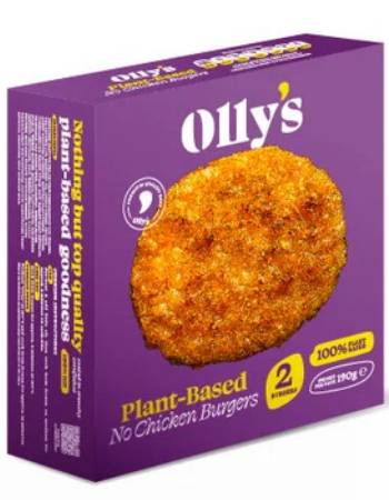 OLLY'S NO CHICKEN BURGER 190G