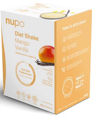 NUPO DIET SHAKE MANGO VANILLA 384G (12 SERVINGS)