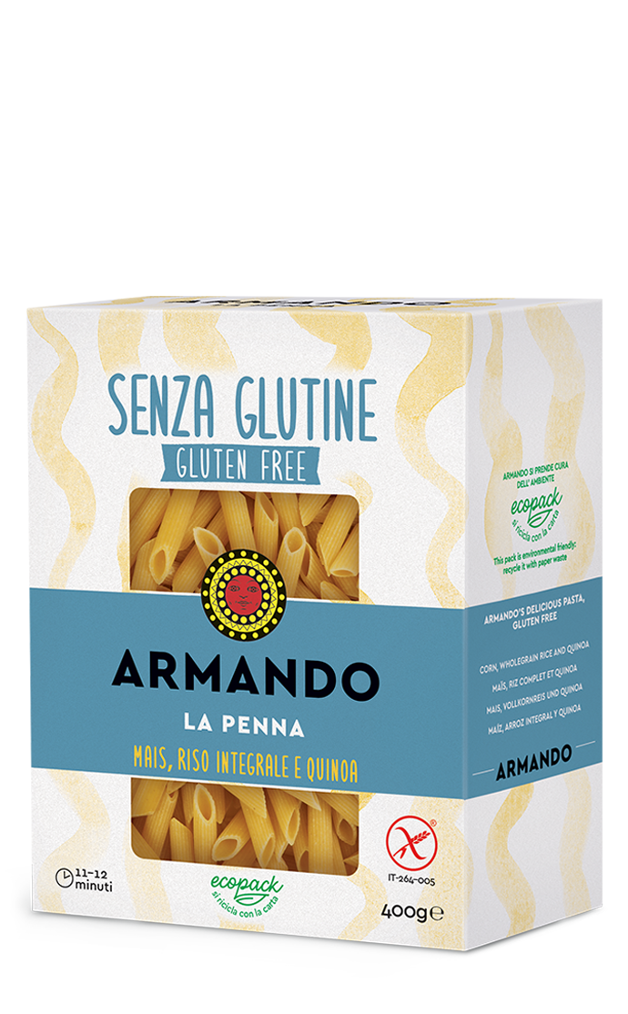 ARMANDO GLUTEN FREE PENNE 400G