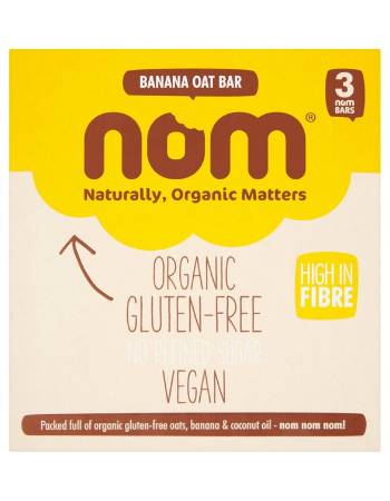 NOM ORGANIC BANANA BAR 3 X 40G