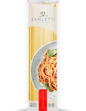 SANLETTI GLUTEN FREE SPAGHETTI PASTA 340G