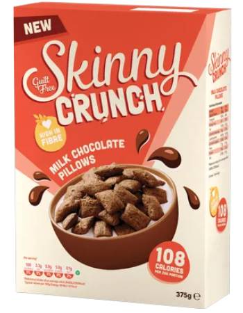 SKINNY CRUNCH CEREAL MILK CHOCOLATE PILLOWS 375G