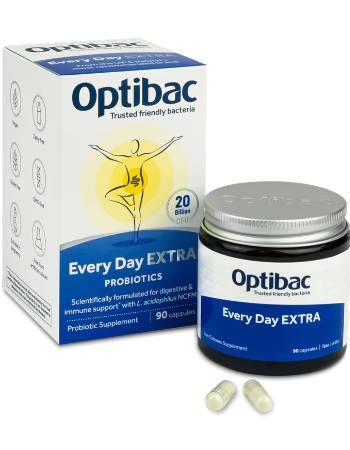 OPTIBAC EVERY DAY EXTRA 20 BILLION | 90 CAPSULES - 3 MONTH SUPPLY