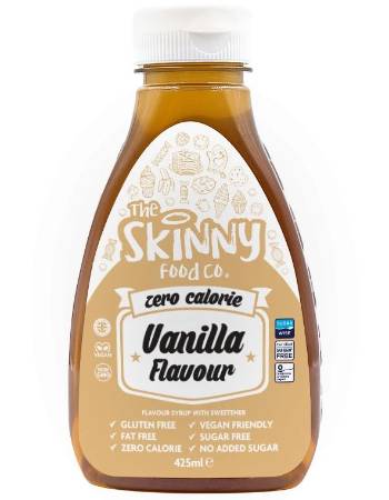 THE SKINNY FOOD CO VANILLA SYRUP 425ML