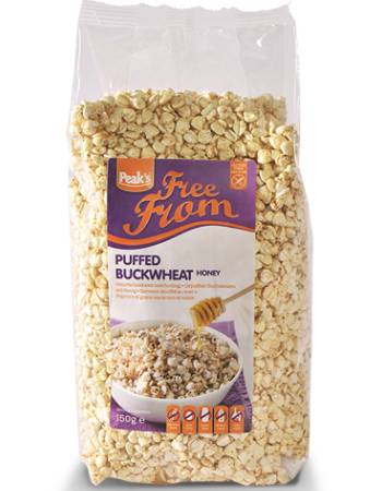 PEAKS PUFFED BUCKWHEAT WITH HONEY 150G