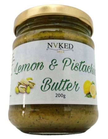 NVKED LEMON AND PISTACHIO BUTTER 200G