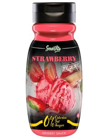 SERVIVITA STRAWBERRY SYRUP (ZERO CALORIES)