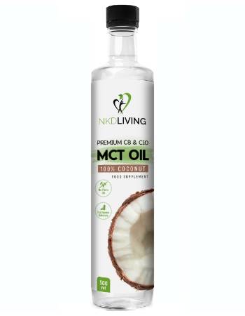 NKD LIVING COCONUT MCT OIL 500ML