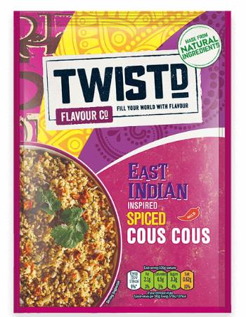 TWISTD INDIAN SPICED COUSCOUS 100G