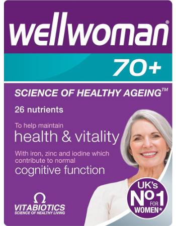 VITABIOTICS WELLWOMEN 70+  | 30 TABLETS