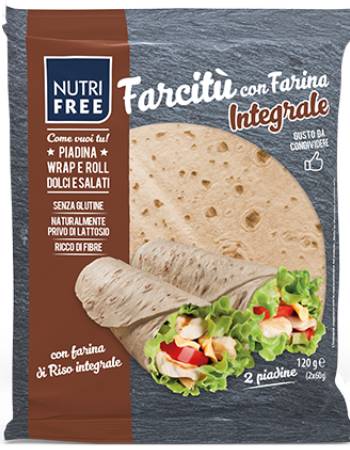 NUTRI FREE WRAP INTEGRALE 120G (2 X 60G)