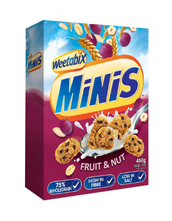WEETABIX MINIS FRUIT AND NUT 450G