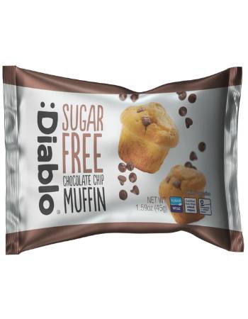 DIABLO SUGAR FREE CHOCOLATE CHIP MUFFIN 45G