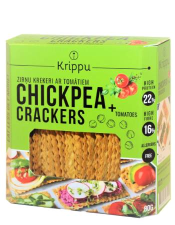 KRIPPU CRACKERS WITH TOMATOES 80G