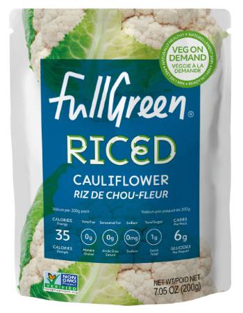 FULL GREEN CAULIFLOWER RICE 200G