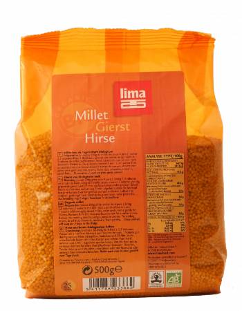 LIMA ORGANIC MILLET 500G