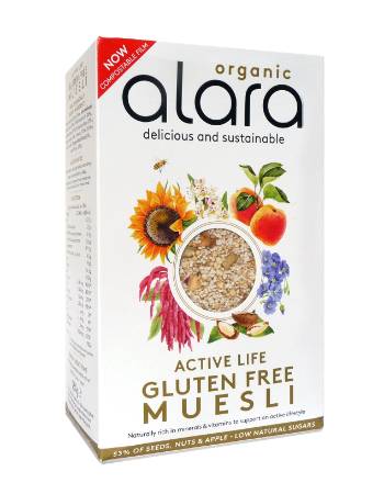 ALARA ACTIVE LIFE MUESLI 500G