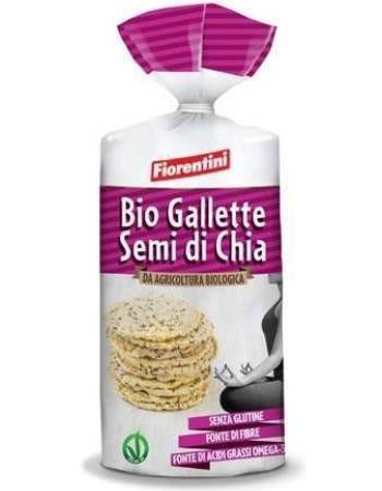 FIORENTINI CORN CAKES CHIA SEEDS 120G