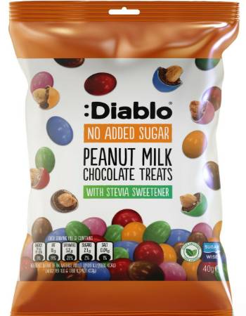 DIABLO PEANUT CHOCOLATE TREATS 40G