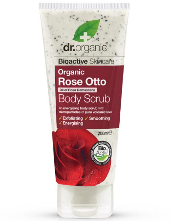 DR. ORGANIC ROSE OTTO BODY SCRUB 200ML