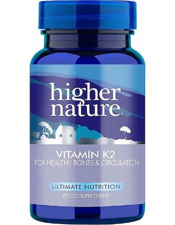 HIGHER NATURE VITAMIN K2 60 TABLETS