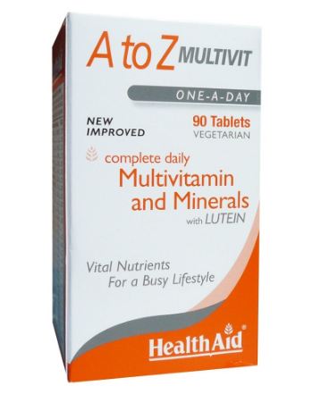 HEALTH AID  A TO Z MULTIVITAMIN 90 TABLETS