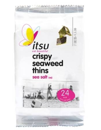 ITSU CRISPY SEAWEED THINS SEA SALT