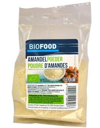 DAMHERT BIO FOOD ALMOND FLOUR 100G